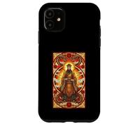 Vidrieras Huangdi Yellow Emperor Chinese Mythology Carcasa para iPhone 11