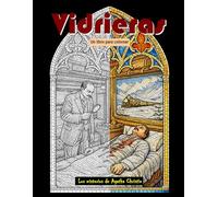 Vidrieras - Los misterios de Agatha Christie: Un libro para colorear (Vidrieras para colorear)