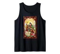 Vidrieras Mitología Japonesa Daikokuten Shinto God Camiseta sin Mangas