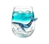 Vidrio animales marinos 3D, vaso beber novedoso, regalo amantes océano