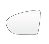 Vidrio de espejo Compatible Con Nissan Para Dualis J10 2007 2008 2009 2010 2011 2012 2013 2014 Puertas Laterales Espejo Retrovisor Exterior Base Calefactable(Left)