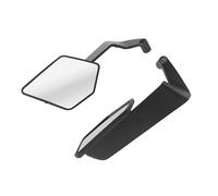 Vidrio de motocicleta a prueba de golpes Montaje sin herramientas aleación de aluminio Amplia compatibilidad Diseño duradero Vidrio lateral de motocicleta Retrovisores elegantes para motocicletas