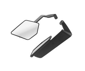 Vidrio de motocicleta a prueba de golpes Montaje sin herramientas aleación de aluminio Amplia compatibilidad Diseño duradero Vidrio lateral de motocicleta Retrovisores elegantes para motocicletas