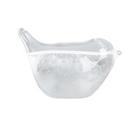 Vidrio de Tormenta Predictor del Tiempo - Modelo Pájaro con Base de Madera, Estación Meteorológica Decorativa de Escritorio | Barómetro Científico para Casa y Oficina, Botella de Pronóstico | Regalo O