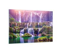 Vidrio Decorativo 120x80cm Moderno Horizontal Paisajes Naturaleza - 3893