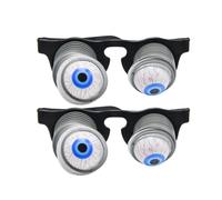 Vidrio Del Caído - Ojos Salidos | Accesorios De Gafas | Toogly Shaking Broma Glasses Disfraz Favores De Fiesta Adultos Niños Niños Divertidos Novelty, Giant PVC Primavera EyeBlows Horror C
