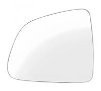 Vidrio del espejo retrovisor Para Tesla para el modelo Y 2020-2024 espejo retrovisor lateral de cristal antideslumbrante convexo gran angular visión(White Left)