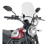 VIDRIO DUCATI Scrambler 400 (16-19), Scrambler Icon 800 (15-19) 48 X 43,5 CM TRA