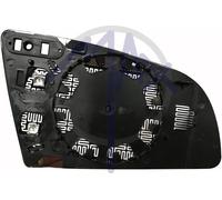 Vidrio Espejo Botones Del. Audi A3 De 2003 Al 2008 SX Plazo Cromado Con Placas
