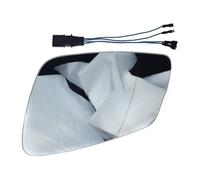 Vidrio espejo puerta lateral Para BMW Para F10 528i 550i 535i XDrive 2010-2014 51167186588 51167186587 Espejo De Cristal Calentado Lado Izquierdo/derecho Con Arnés