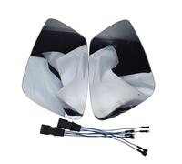 Vidrio espejo puerta lateral Para BMW Para F10 528i 550i 535i XDrive 2010-2014 51167186588 51167186587 Espejo De Cristal Calentado Lado Izquierdo/derecho Con Arnés
