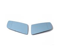 Vidrio espejo puerta lateral Pour BMW Série 5 E60 E61 E63 E64 2003-2010 Bleu Rétroviseur Chauffant Gauche Et Droit Grand Angle(Left and right)