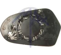 Vidrio Espejo Retrovisor Audi A6 2011A 2018 Derecho Asf Crom Termic Con Placas
