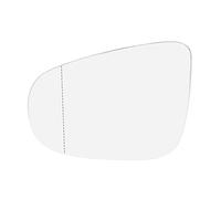 Vidrio Espejo Retrovisor Espejo Retrovisor Lateral Izquierdo Derecho Cristal Calentado Duradero Exterior Gran Vista Trasera Para Golf Para GTI 6 MK6 09-12(Izquierda)