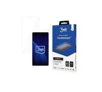 Vidrio híbrido - 3MK - FlexibleGlass - Samsung Galaxy S25 Ultra - Negro - Protección óptima