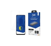 Vidrio híbrido - 3MK - Realme 8 4G - FlexibleGlass - Transparente - Resistente a los rayones