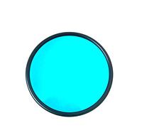 Vidrio óptico Azul Claro QB21 BG38 con Filtro de Corte IR for cámara montada en Redondo de 77 mm de Varios tamaños (Color : QB21, Size : 82mm)