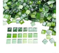 Vidrio para Mosaico 200g Colores Mezclados 1x1cm(D) | 200g vidrio multicolor, ideal mosaicos, vibrante, tamaÃ±o para preciso 1x1cm
