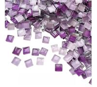 Vidrio para Mosaico 200g Colores Mezclados 1x1cm(G) | 200g vidrio multicolor, ideal mosaicos, vibrante, tamaÃ±o para preciso 1x1cm