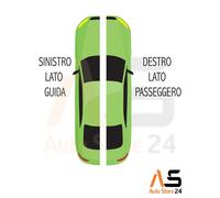 Vidrio Placa Espejo Retrovisor para Audi Tt 2015 Térmico Asf Izquierdo