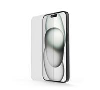 Vidrio prot. puerto. ""Clear Protect"" pr Apple iPhone 16, ayuda con la coloc...