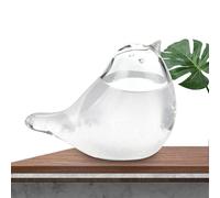 Vidrio tormenta meteorológica | Predicción del tiempo Tormenta con forma pájaro | Estación pronóstico del tiempo escritorio, estación pronóstico escritorio StormGlass con barómetro