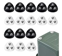 VIDSTW 16 Piezas Ruedas para Muebles Ruedas Muebles Rotación de 360 Grados Ruedas para Mover Muebles Autoadhesivo Mini Ruedas Adhesivas Giratorias Rodamientos de Bolas para Muebles (B Traje)