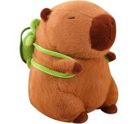 VIDSTW Capibara Peluche Lindo 23 CM Peluche Capibara Suave con Peluche Tortuga Desmontable Capybara Peluche Peluche Capybara Almohada para Juguetes Infantiles Decoración de Muebles