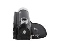 Viduga de Videas Víjera, HD 1080P Registrador de Cámara Digital 16MP con Pantalla de Rotación de 270 Pulgadas de 270 °, 16x Zoom Digital, Luz de Relleno (Black)