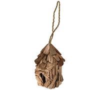 VIE Naturals Trozos de Madera Redonda Casa del Pájaro, 25 cm Talla