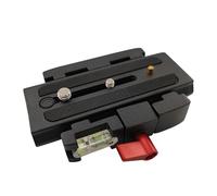 viecam P200 Quick Release abrazadera adaptador + placa de liberación rápida; Compatible con Manfrotto 501 500 Ah 701HDV 503HDV