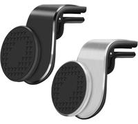 Viedouce Soporte Magnético Móvil Coche para Rejillas del Aire,2 Piezas Soporte Smartphone Vehículo Iman,360° Rotación,Universal Compatible con iPhone Xiaomi Samsung GPS y Más …