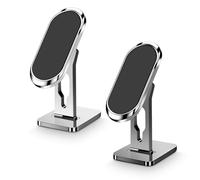 Viedouce Soporte Magnético para Teléfono Móvil para Coche Salpicadero, 2 Piezas Soporte Móvil Coche Iman, 360° Rotación Compatible con Smartphone/iPhone/Samsung/Huawei/GPS etc (S17)