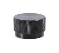 VIEFE Pomo aluminio modelo graf big ø38 / ø50 acabado negro cepillad ø diámetro ø50