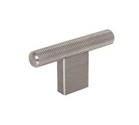 VIEFE Pomo aluminio modelo graf mini t acabado efecto inox