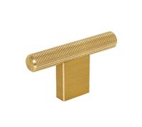 VIEFE Pomo aluminio modelo graf mini t acabado laton oscuro