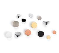 VIEFE Pomo zamak modelo como acabado cromo mate medida tirador ø41