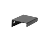 VIEFE Tirador aluminio modelo way acabados laton oscuro, negro mate, anodizado mate medida tirador dist. 32mm. acabado negro mate