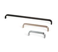 VIEFE Tirador aluminio sense mini acabado laton oscuro medida tirador dist. 96mm.