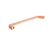 VIEFE Tirador zamak este acabado cobre cepillad