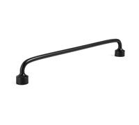 VIEFE Tirador zamak modelo floid distancia 192 acabado negro mate