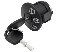 Viefow Interruptor de encendido de arranque de 3 posiciones y 5 terminales con llave de repuesto MTD, Craftsman, Cub Cadet, Troy-Bilt, Ariens, Bad Boy Zero Turn Lawn Tractor, John Deere 925-04228 725
