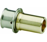 Viega 87560 PureFlow - Adaptador de cobre de presión de bronce con macho de 2,54 x 2,54 cm, 5 unidades