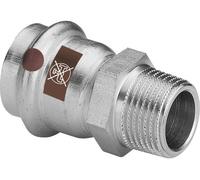 Viega Adaptador Con SC Temponox 1711 En 35MmxR11/4 Acero Inoxidable