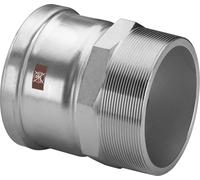 Viega Pieza de Transición Con Sc Temponox XL 1711XL En 88 , 9mmxR3 Acero