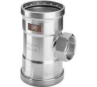 Viega T-Union Con SC TemponoxXL 1717.2XL En 76,1mmxRp3/4x76,1mmDe Acero