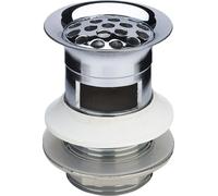 Viega tapón para lavabo cromo 116637