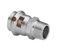 Viega Temponox - Pieza de transición con AG, modelo 1711, 35 mm x 1"