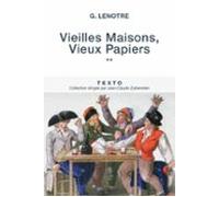Vieilles Maisons Vieux Papiers Tome 2 (ebook)