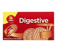 Vieira Digestive Galletas de avena embalaje 258g